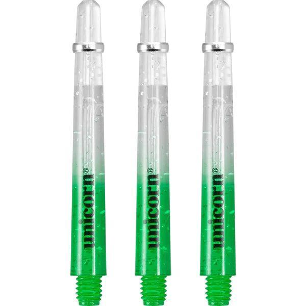 Unicorn - Gripper 4 Elememts 2 Tone Zelená/Priehľadná - Násadka Na Šípky - Direct Darts - 2