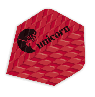 Unicorn - Q Plus Q2 Červená - 75 Mikrón - Letky Na Šípky - Direct Darts - 1