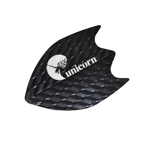 Unicorn - Q2 - Black - Fin - 75 Mikrón - Letky Na Šípky - Direct Darts - 1