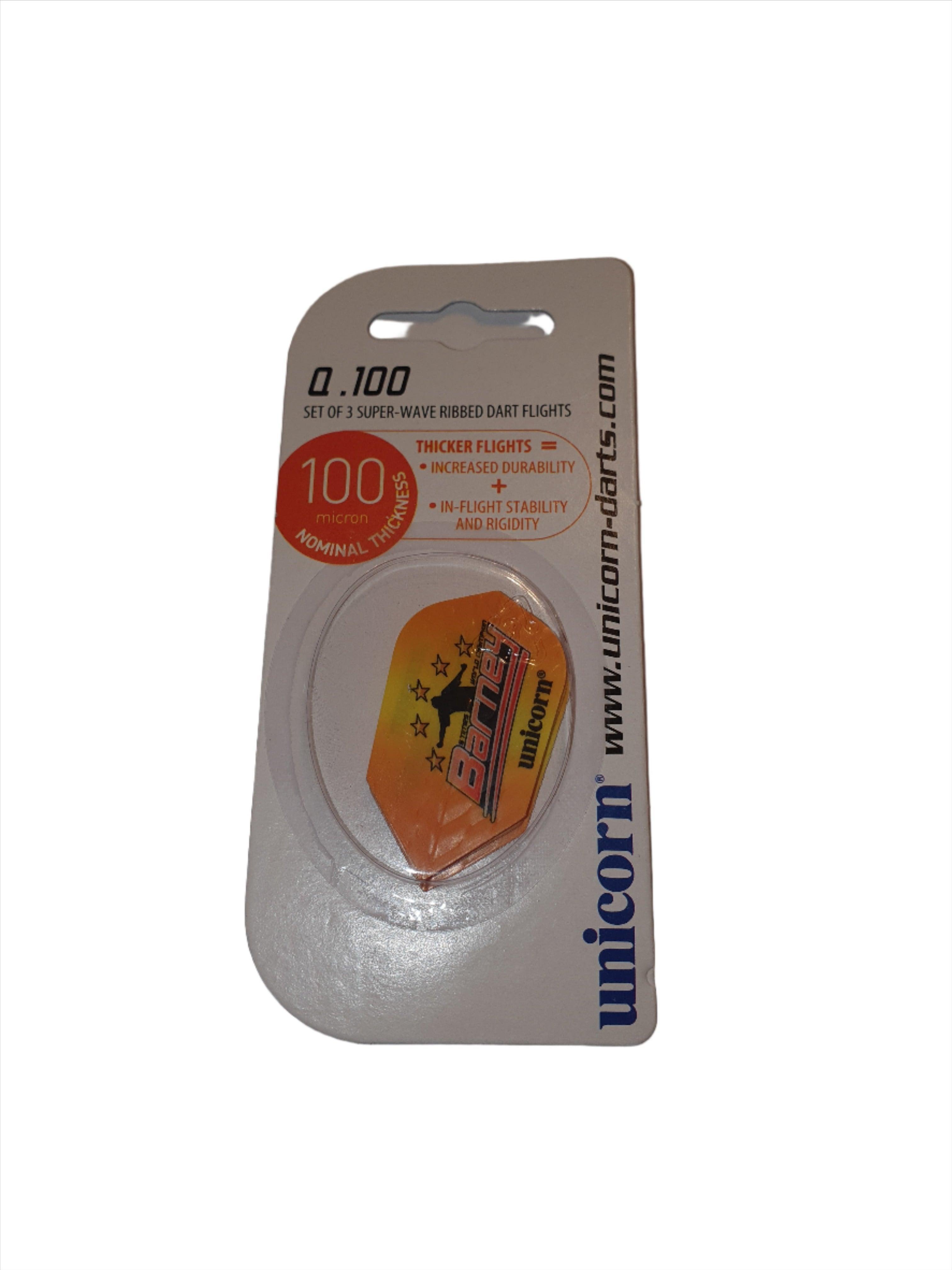 Unicorn - Q2 - Rvb 5 Times - Gold - Slim - 100 Mikrón - Letky Na Šípky - Direct Darts - 1