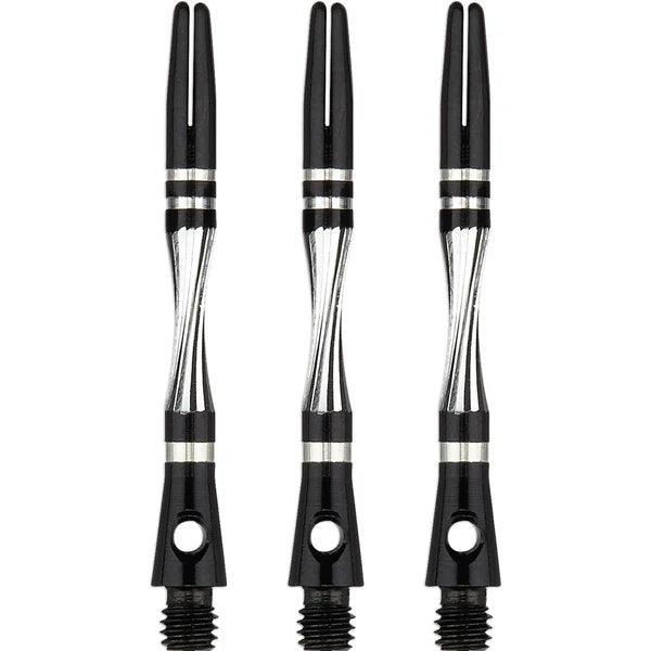 Unicorn - Twist Hliník Čierna - Násadka Na Šípky - Direct Darts - 1