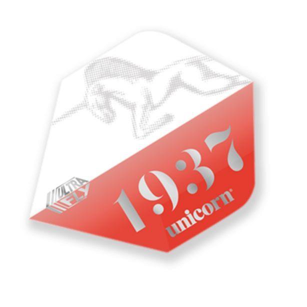 Unicorn - Ultrafly - Icon - Red - Plus - 100 Mikrón - Letky Na Šípky - Direct Darts - 1