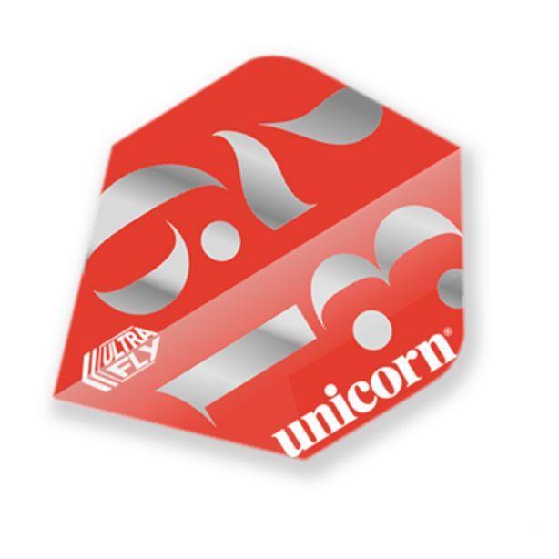 Unicorn - Ultrafly - Origins - Red - Plus - 100 Mikrón - Letky Na Šípky - Direct Darts - 1