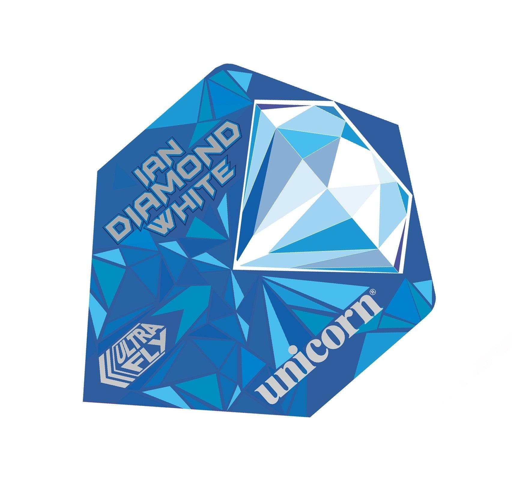 Unicorn - Ultrafly Plus Ian White - 100 Mikrón - Letky Na Šípky - Direct Darts - 1