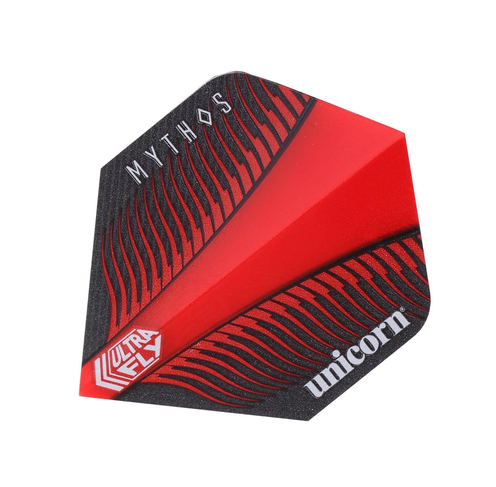 Unicorn - Ultrafly Plus Mythos Griffin Červená - 100 Mikrón - Letky Na Šípky - Direct Darts - 1