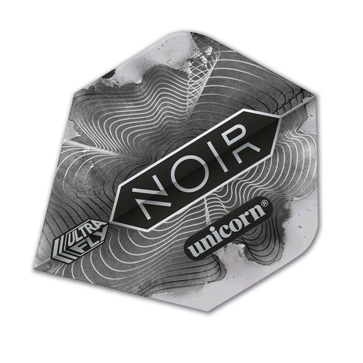 Unicorn - Ultrafly Plus Noir Organic - 100 Mikrón - Letky Na Šípky - Direct Darts - 1