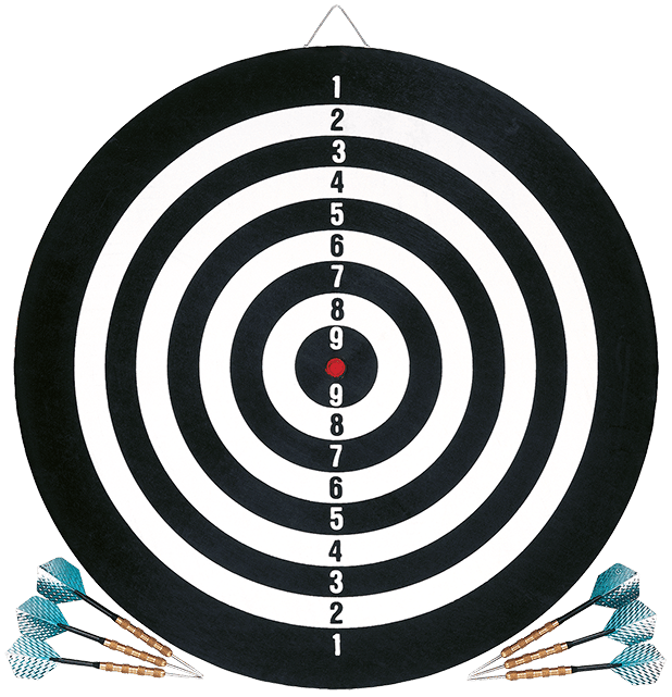 Unicorn - Xl Papierový - Sisalový Terč Na ŠípkyDirect Darts2