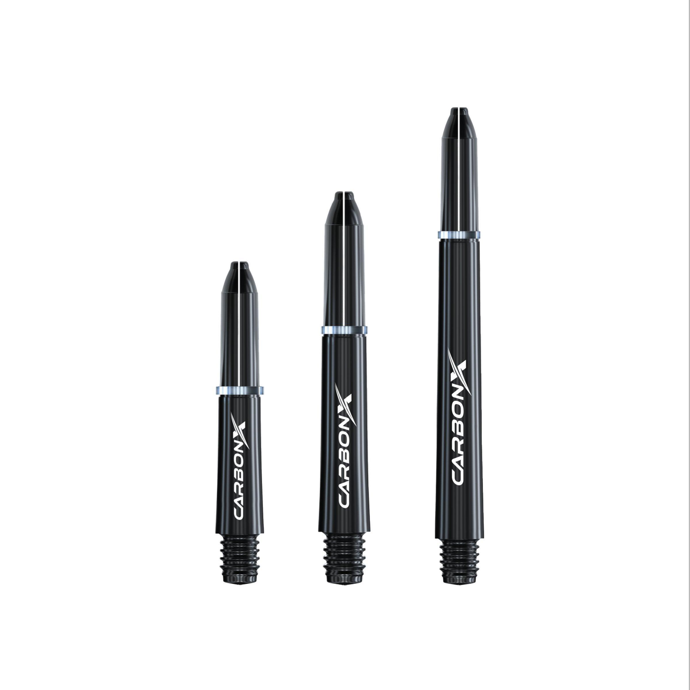 Winmau - Carbon Fibre Čierna - Násadka Na Šípky - Direct Darts - 1