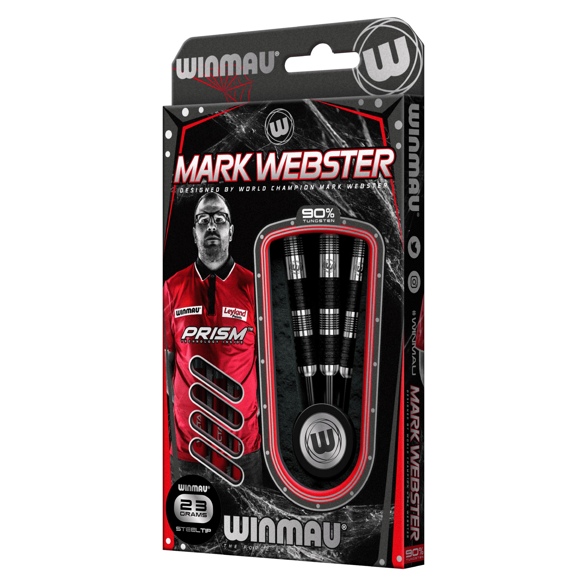 Winmau - Mark Webster 90% - Sada Steel Šípok - Direct Darts - 3