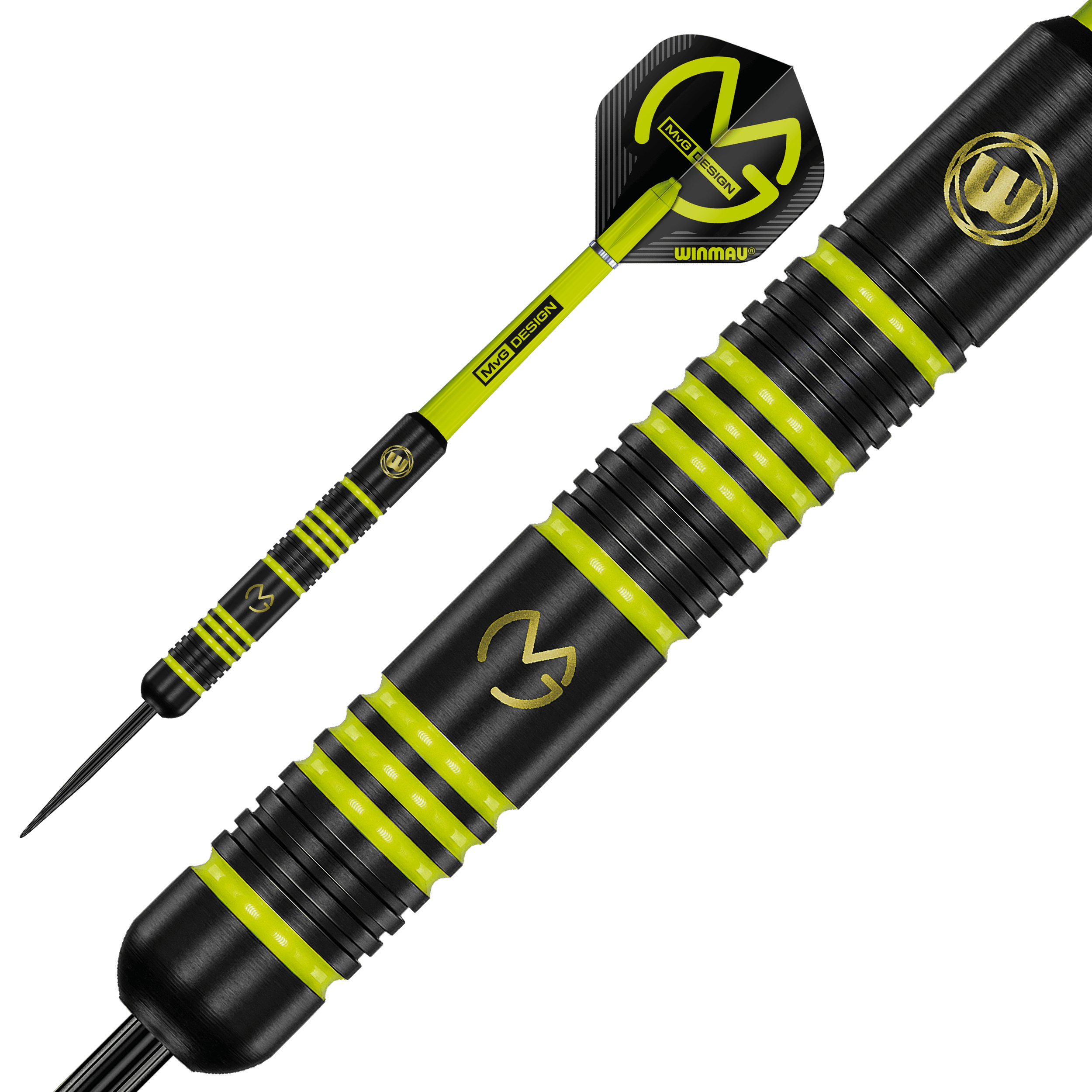 Winmau - Mvg Ambition - Brass - Sada Steel Šípok - Direct Darts - 1