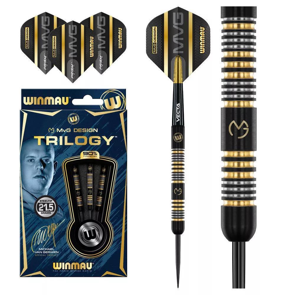Winmau - Mvg Trilogy 90% - Sada Steel Šípok - Direct Darts - 2