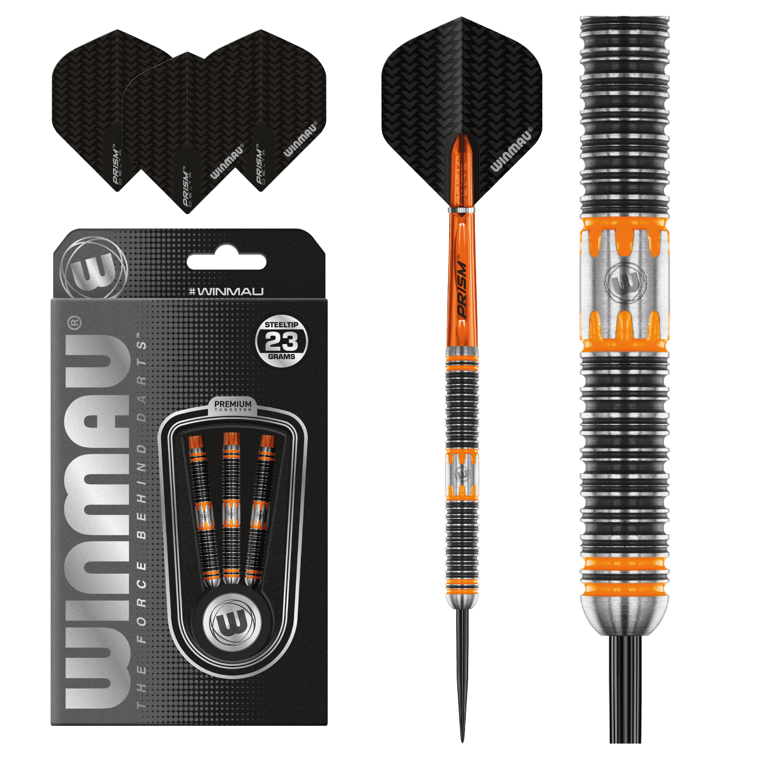 Winmau - Nitin Kumar 90% - Sada Steel Šípok - Direct Darts - 2