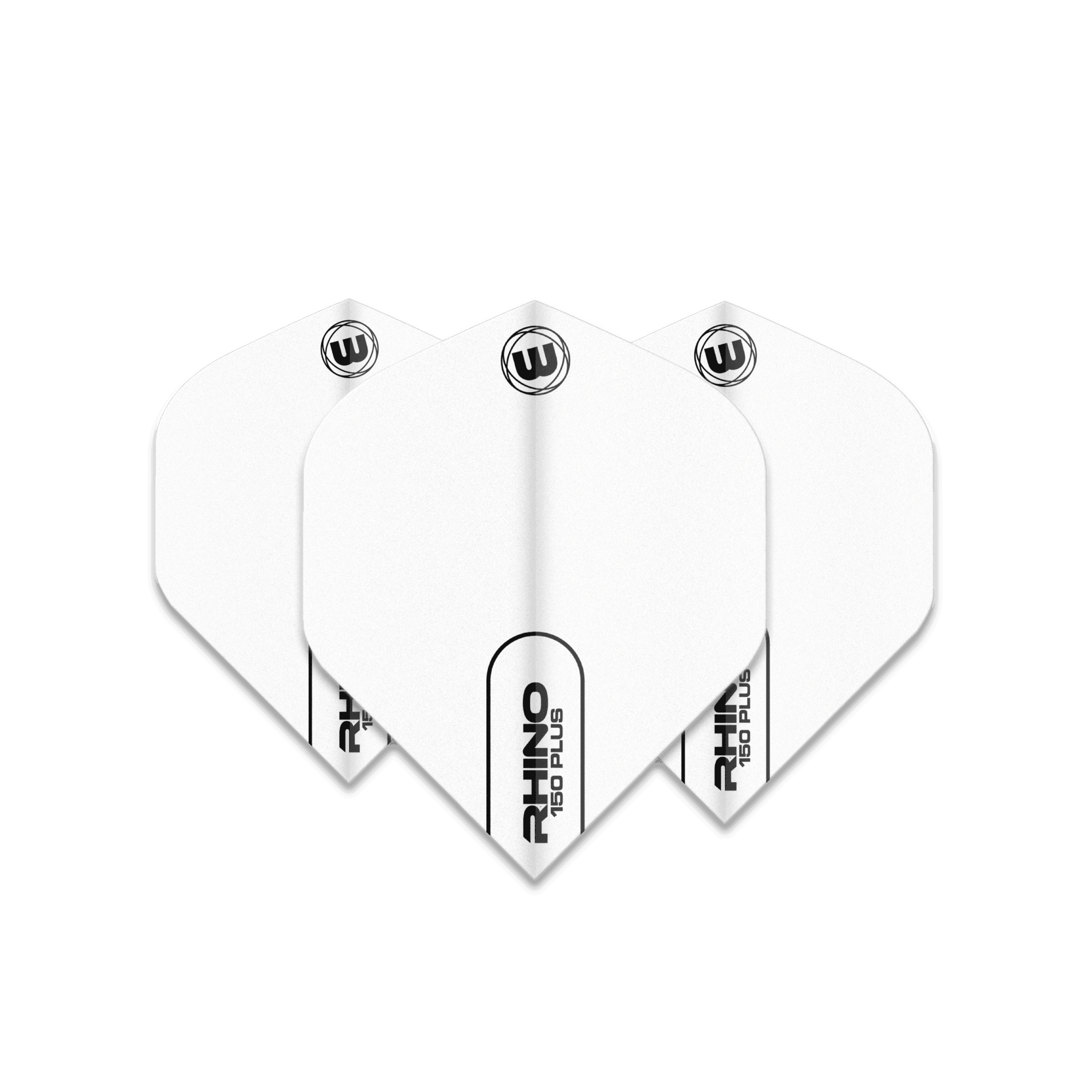 Winmau - Rhino Biela Extra Hrubý - 150 Mikrón - Letky Na Šípky - Direct Darts - 1