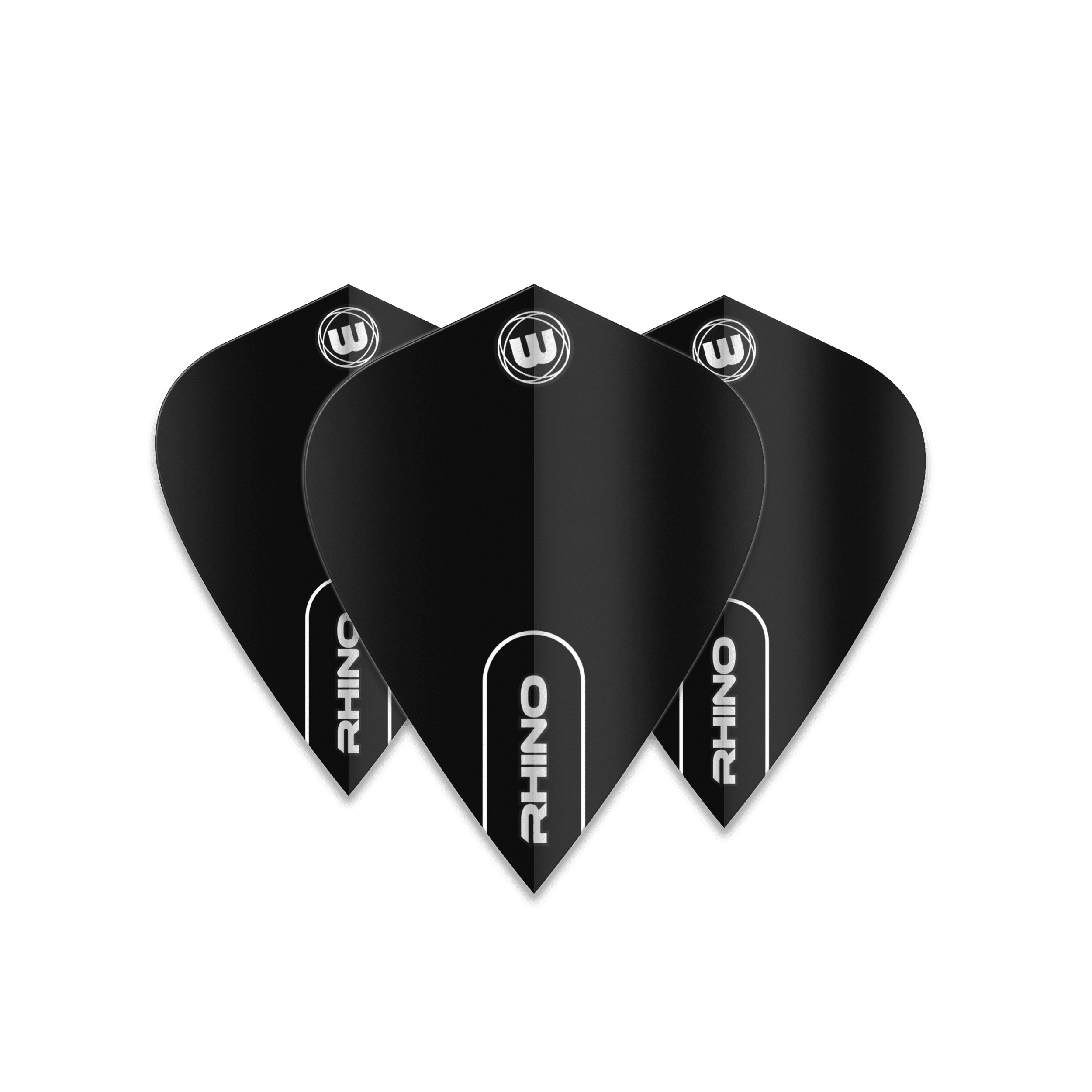 Winmau - Rhino Šarkana Čierna - 75 Mikrón - Letky Na Šípky - Direct Darts - 1