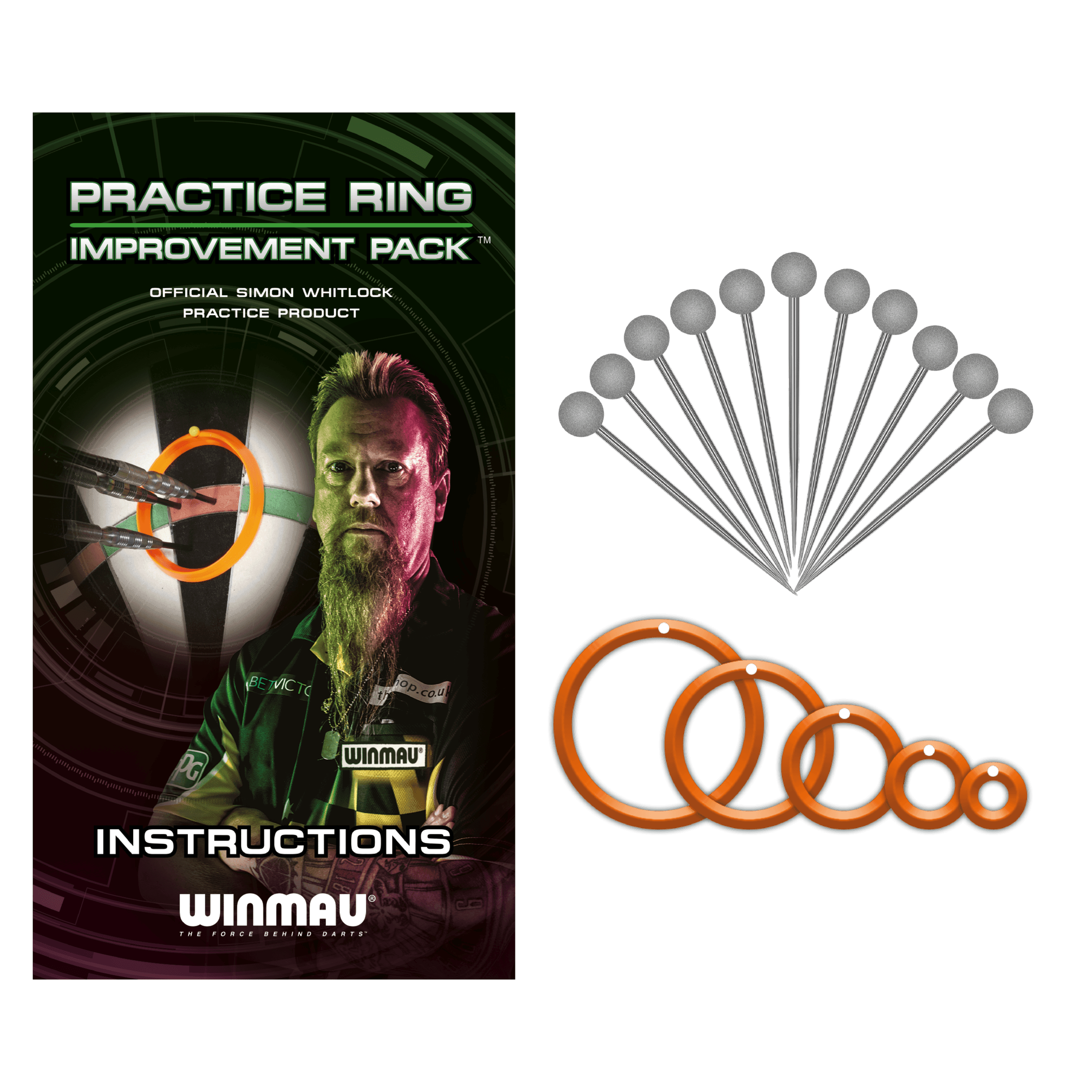 Winmau - Simon Whitlock Tréningové Krúžky - Direct Darts - 1