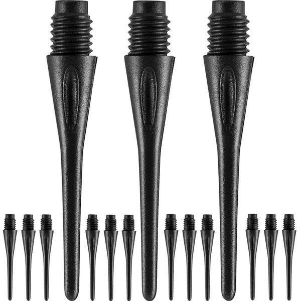 Xqmax - 12 Ks - Čierna - Soft Hroty Na Šípky - Direct Darts - 1