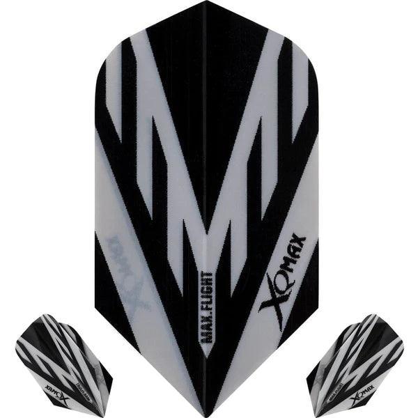 Xqmax - Max Flight - Sivá - Slim - 100 Mikrón - Letky Na Šípky - Direct Darts - 1
